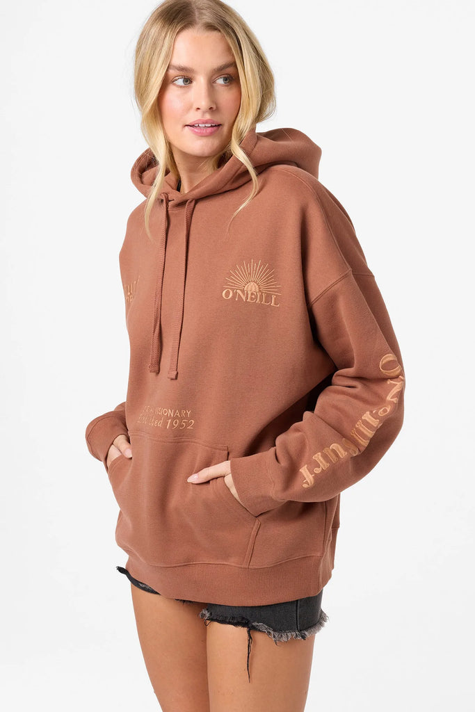 Oneill Womens Sweatshirt Chore Break Oversized Hoodie