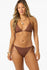 Oneill Womens Bikini Bottoms Saltwater Solids Maracas Medium