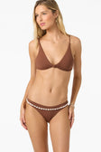 Oneill Womens Bikini Top Saltwater Solids Pismo Bralette