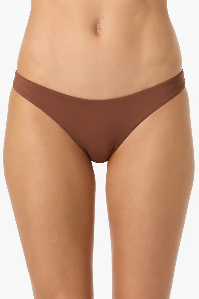 Oneill Womens Bikini Bottoms Saltwater Solids Rockley Medium