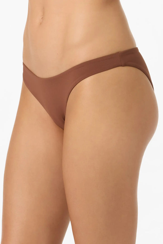 Oneill Womens Bikini Bottoms Saltwater Solids Rockley Medium