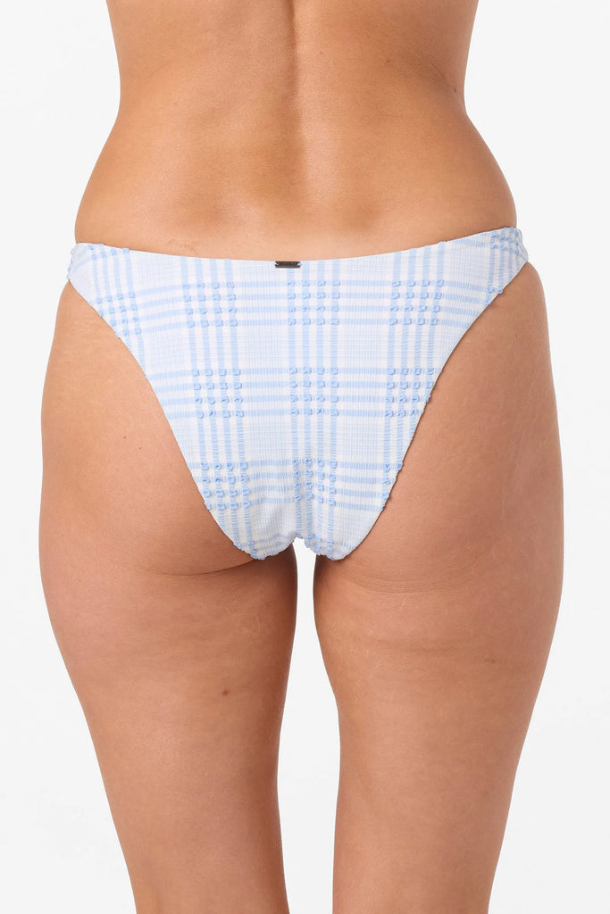 Oneill Womens Bikini Bottoms Catamaran Plaid Flamenco Cheeky