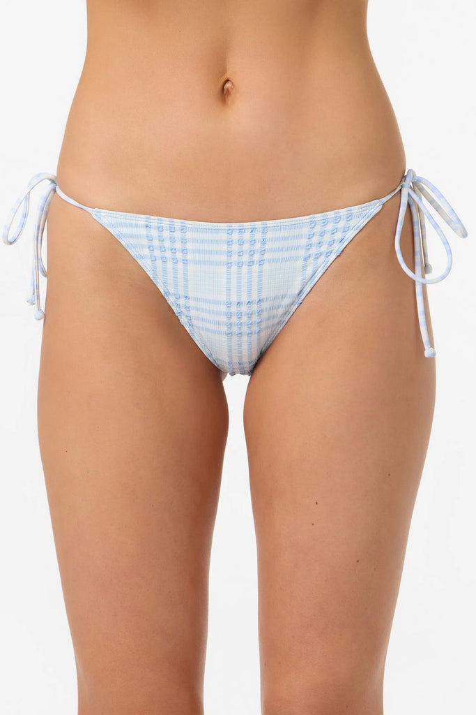 Oneill Womens Bikini Bottoms Catamaran Plaid Maracas Medium
