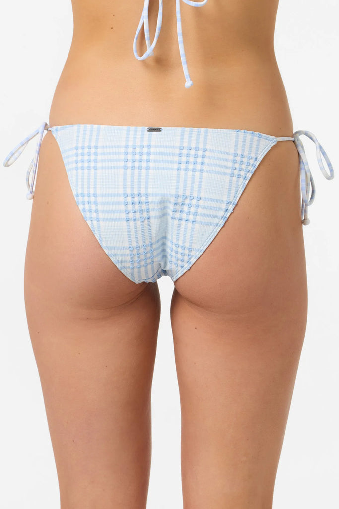 Oneill Womens Bikini Bottoms Catamaran Plaid Maracas Medium