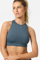 Oneill Womens Bikini Top Performance Surf Glenwood High Neck Active Top
