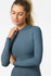 Oneill Womens Swimsuit Performance Surf Shadow Bay Long Sleeve One Piece