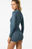 Oneill Womens Swimsuit Performance Surf Shadow Bay Long Sleeve One Piece