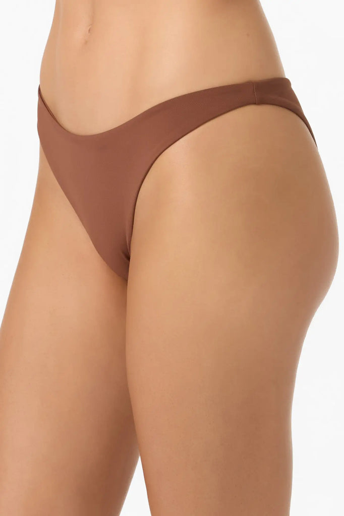 Oneill Womens Bikini Bottoms Saltwater Solids Flamenco Cheeky