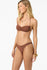 Oneill Womens Bikini Bottoms Saltwater Solids Flamenco Cheeky