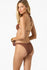 Oneill Womens Bikini Bottoms Saltwater Solids Flamenco Cheeky