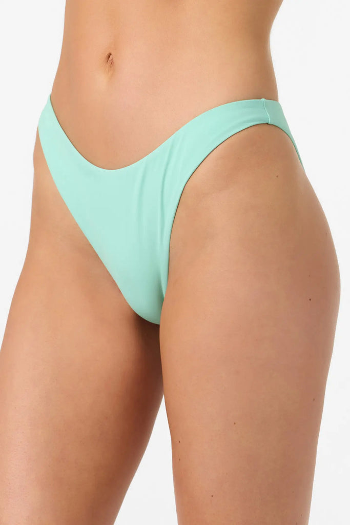 Oneill Womens Bikini Bottoms Saltwater Solids Flamenco Cheeky