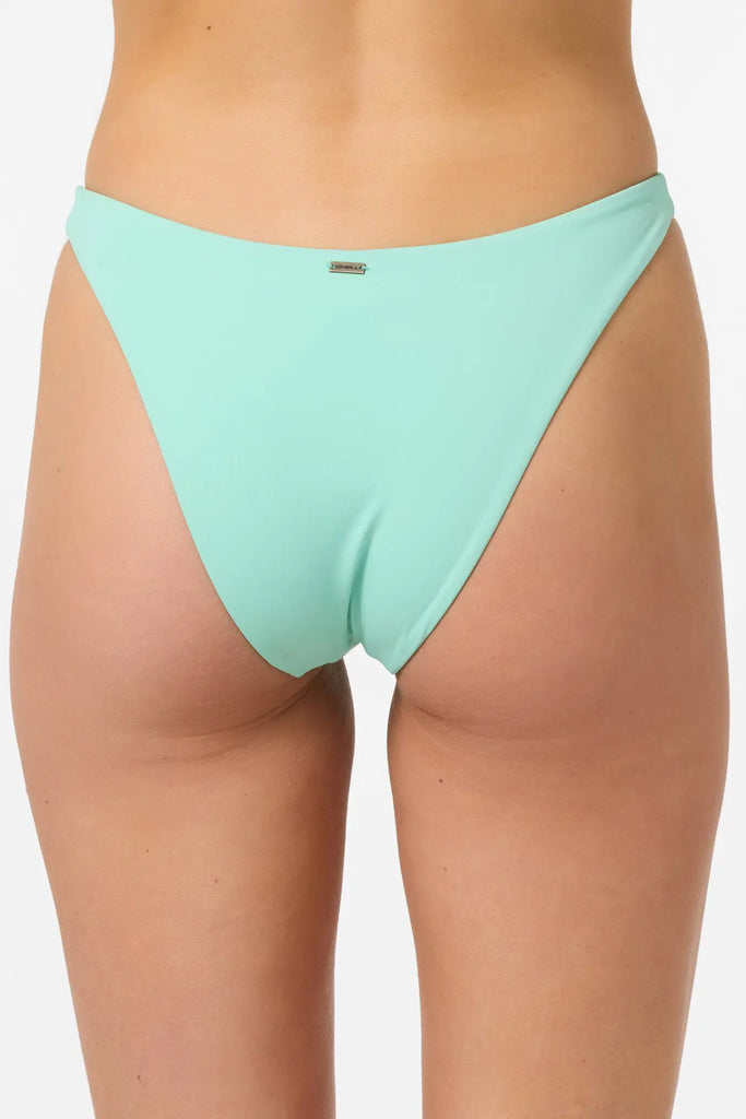 Oneill Womens Bikini Bottoms Saltwater Solids Flamenco Cheeky