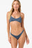 Oneill Womens Bikini Bottoms Saltwater Solids Flamenco Cheeky