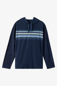 Oneill Mens Sweatshirt Bavaro Block Striped Poncho Pullover Fleece