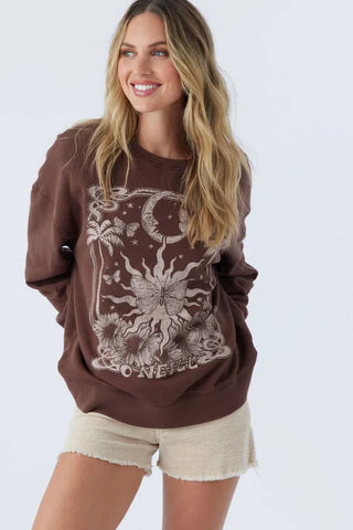 Oneill Womens Sweatshirt Choice Fleece Pullover