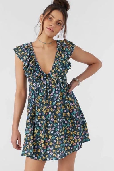 Oneill Womens Dress Zaina Layla Floral