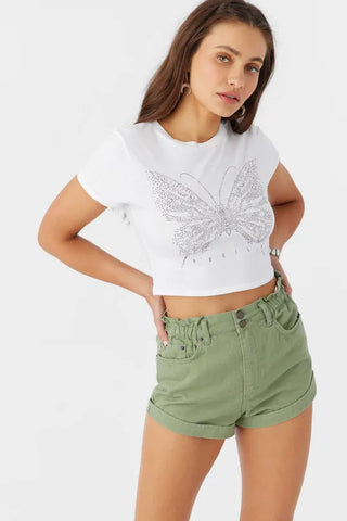 Oneill Womens Shirt Y2K Butterfly