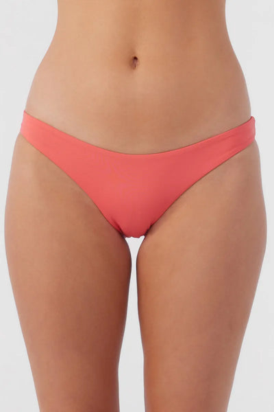 Oneill Womens Bikini Bottoms Saltwater Solids Rockley Classic