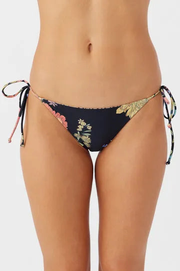 Oneill Womens Bikini Bottoms Drea Animal Kali Floral Maracas Revo Tie Side