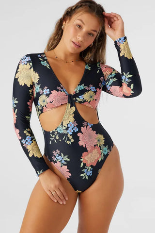 Oneil Womens Swimsuit Kali Floral Key West Surf Suit