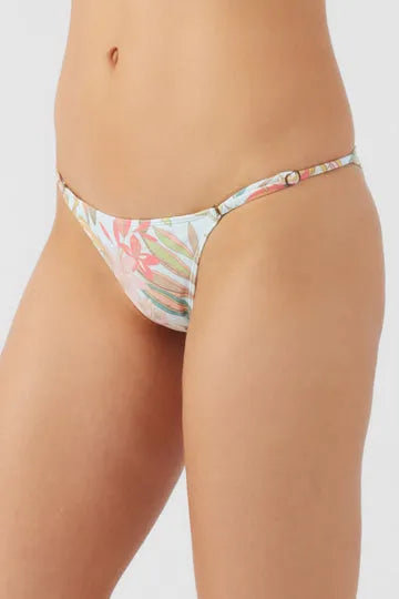 Oneill Womens Bikini Bottoms Dalia Floral Caicos Skimpy