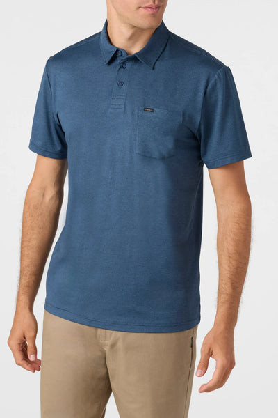 Oneill Mens Knit Trvlr Upf Polo