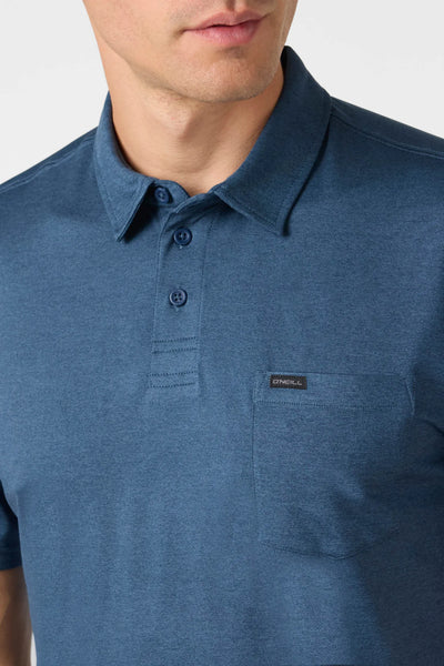Oneill Mens Knit Trvlr Upf Polo
