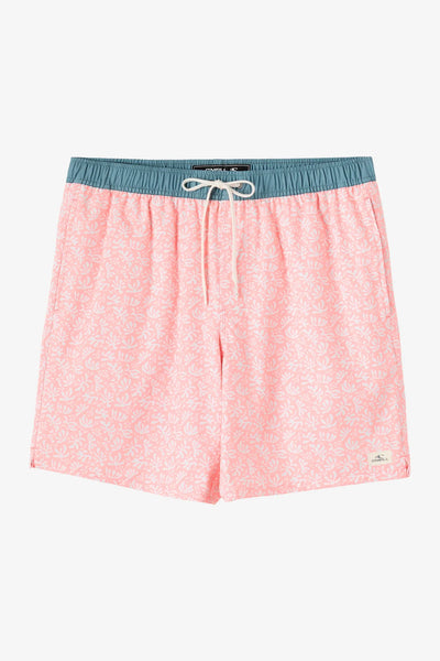 Oneill Mens Boardshorts Hermosa Elastic Waist Lined 17