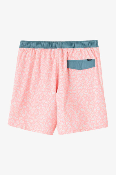 Oneill Mens Boardshorts Hermosa Elastic Waist Lined 17