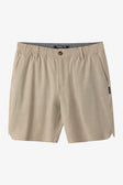 Oneill Mens Shorts Reserve Light Check Scallop 18" Hybrid