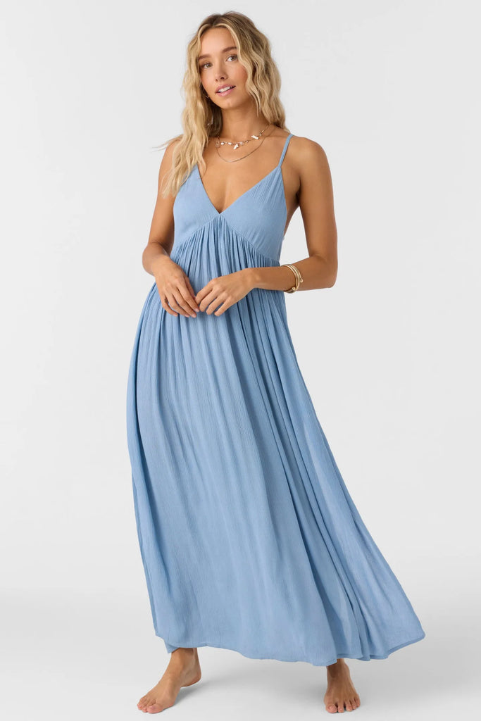 Oneill Womens Dress Saltwater Solids Mel Maxi Cover-Up Oneill Womens Dress Saltwater Solids Mel Maxi Cover-Up
