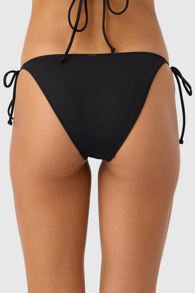 Oneill Womens Bikini Bottoms Saltwater Solids Maracas Tie Side