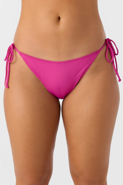 Oneill Womens Bikini Bottoms Saltwater Solids Maracas Tie Side