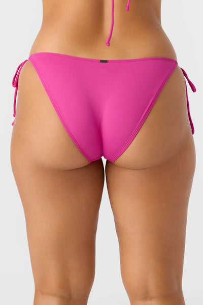 Oneill Womens Bikini Bottoms Saltwater Solids Maracas Tie Side