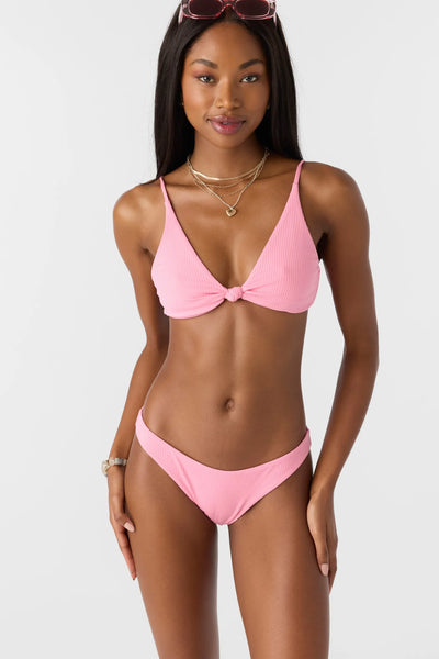 Oneill Womens Bikini Top Saltwater Solids Rib Pismo Bralette