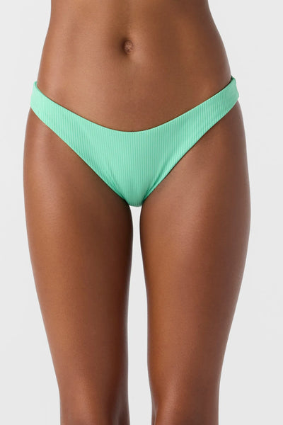Oneill Womens Bikini Bottoms Saltwater Solids Rib Rockley