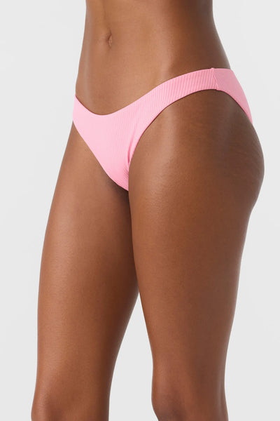 Oneill Womens Bikini Bottoms Saltwater Solids Rib Rockley