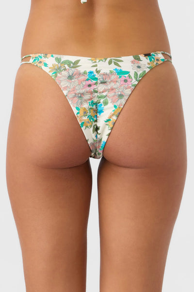 Oneill Womens Bikini Bottoms Cara Floral Bondi Skimpy