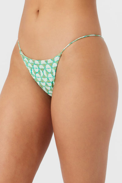 Oneill Womens Bikini Bottoms Shell Abstract Redondo Reversible Medium