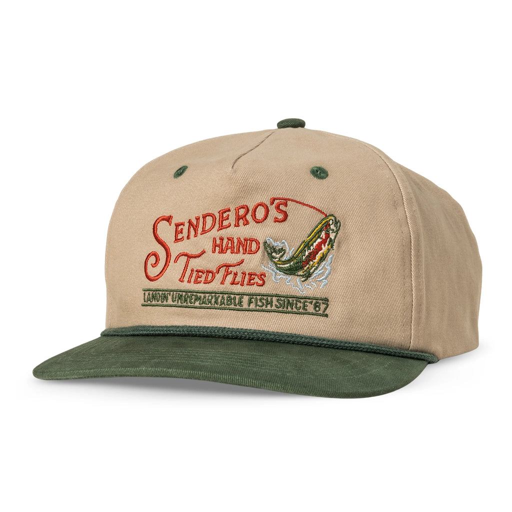 Sendero Hat Hand Tied Flies