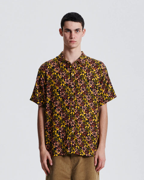 The Critical Slide Society Mens Woven Crazed