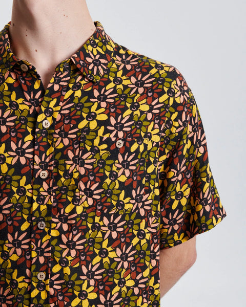 The Critical Slide Society Mens Woven Crazed