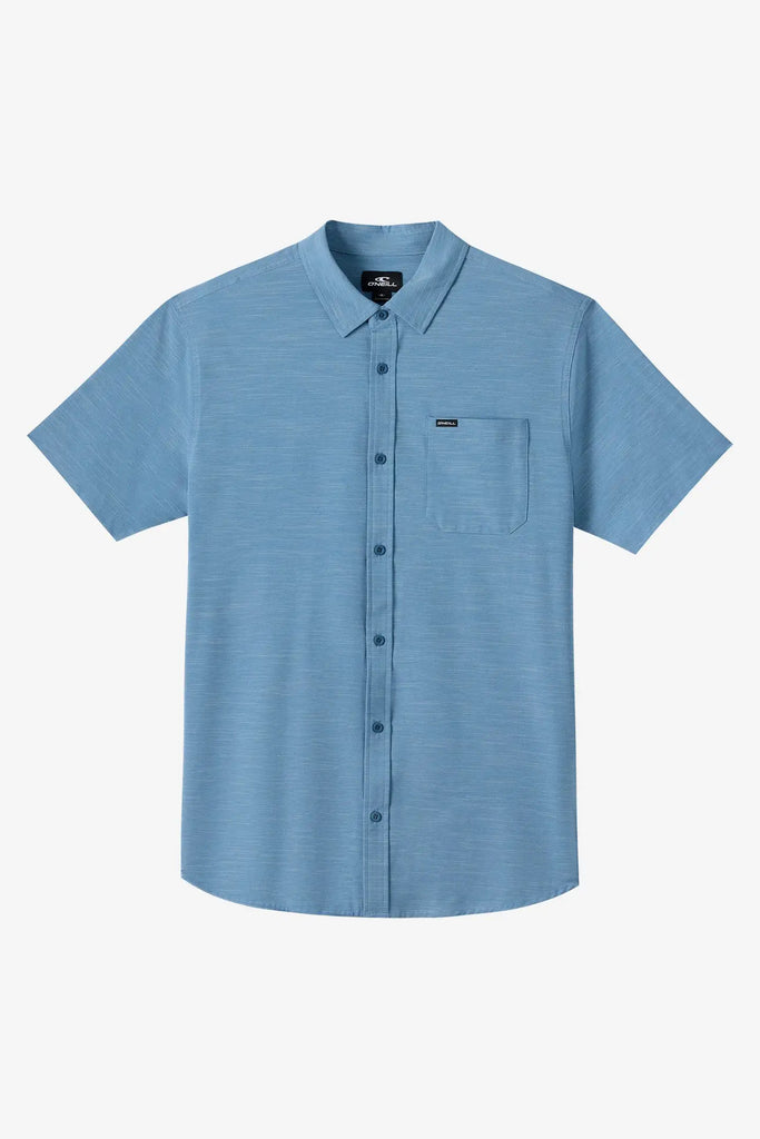 Oneill Mens Woven UPF Slub Solid Standard Fit