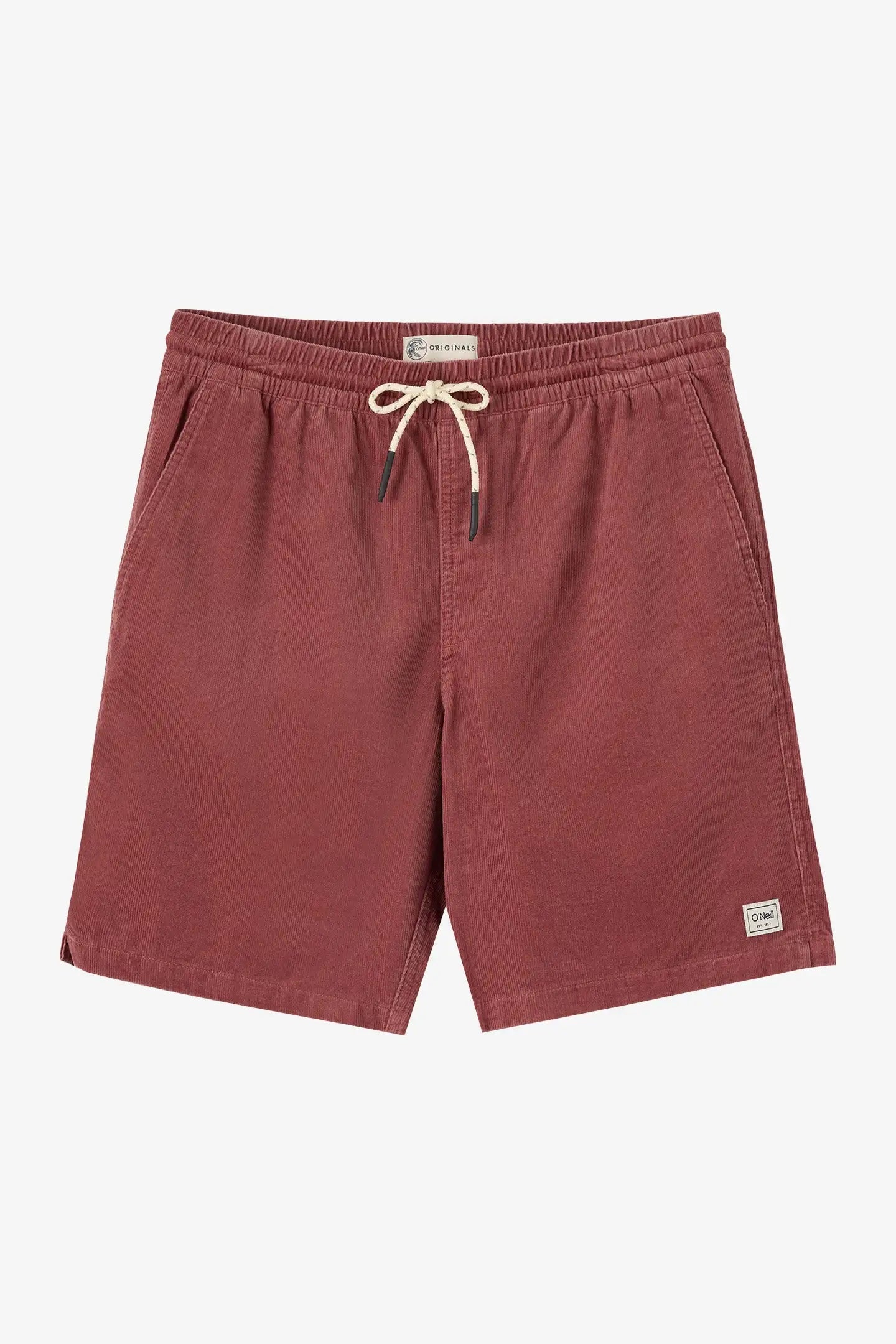 Oneill Mens Shorts O'Riginals Cord Elastic Waist 18"