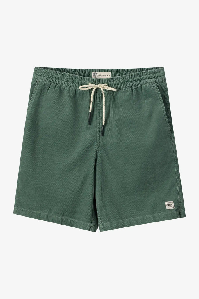 Oneill Mens Shorts O'Riginals Cord Elastic Waist 18