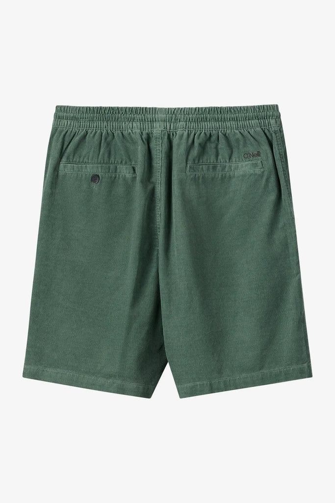 Oneill Mens Shorts O'Riginals Cord Elastic Waist 18