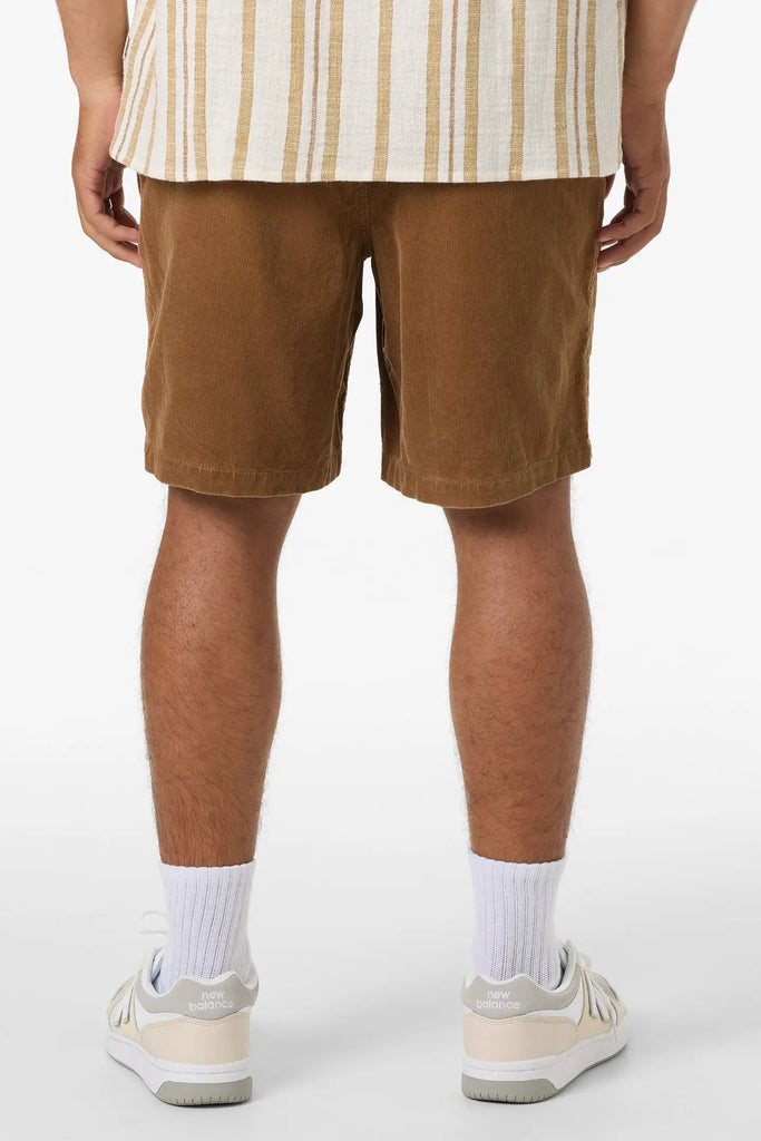 Oneill Mens Shorts O'Riginals Cord Elastic Waist 18