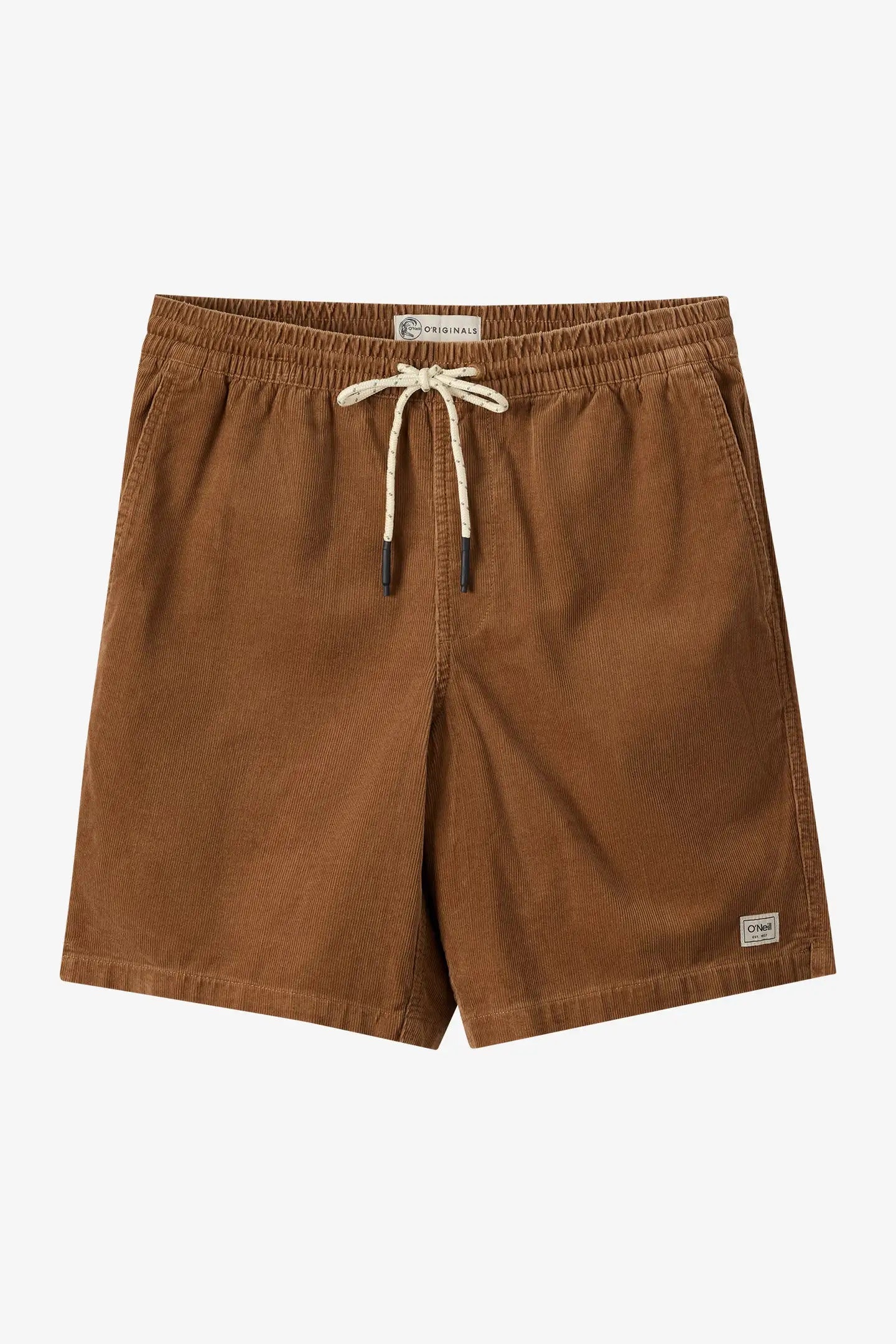 Oneill Mens Shorts O'Riginals Cord Elastic Waist 18"