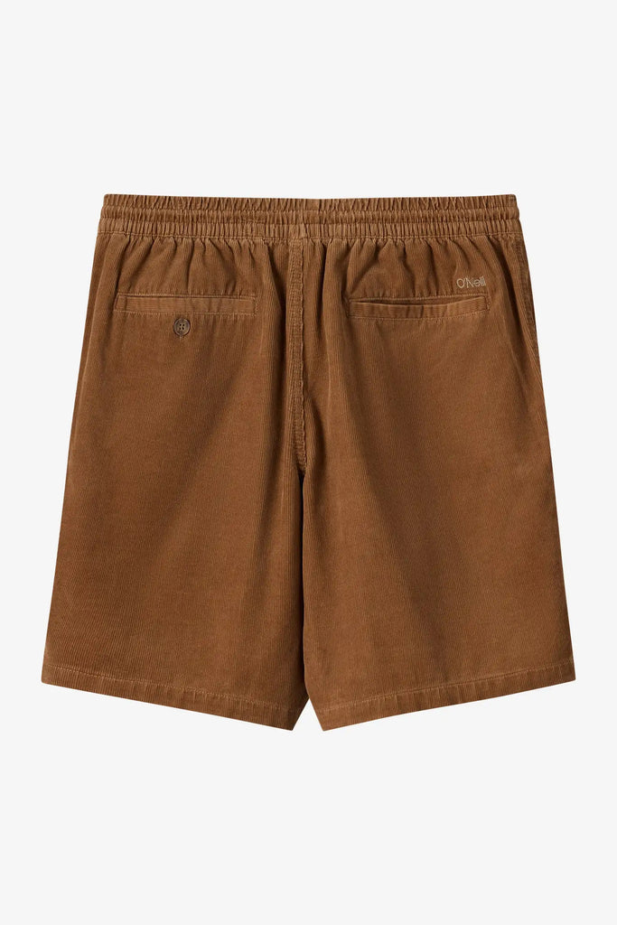 Oneill Mens Shorts O'Riginals Cord Elastic Waist 18