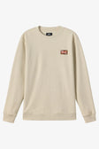 Oneill Mens Sweatshirt Bavaro Solid Crew Neck Fleece